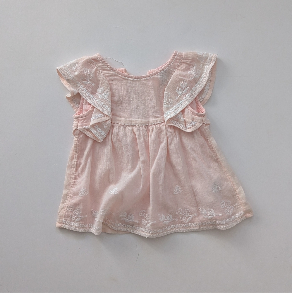 Primark Pink Gauzy Top 24-36mo